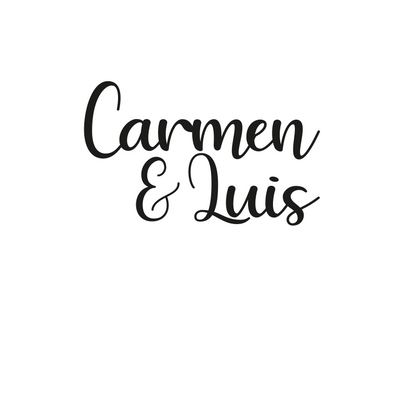 COUPLE'S NAME WEDDING