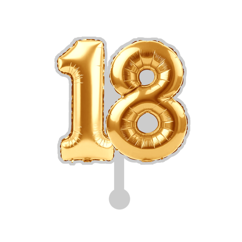 BIRTHDAY BALLON NUMBERS