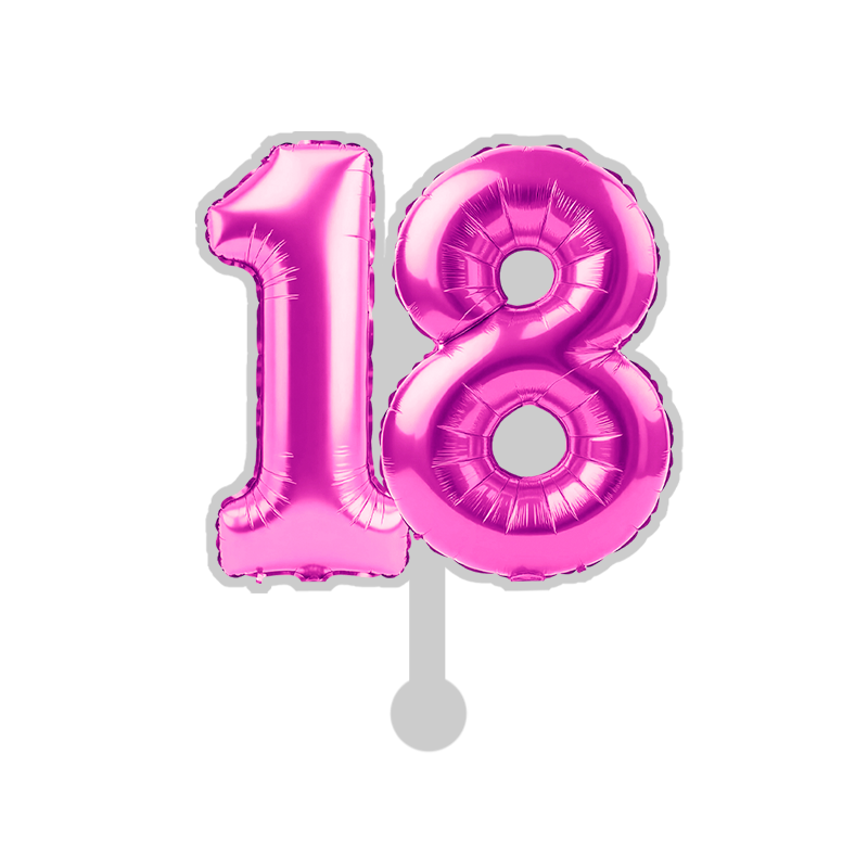 BIRTHDAY BALLON NUMBERS